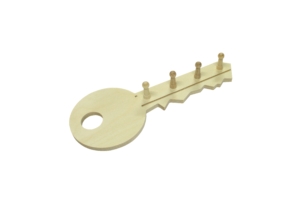Držák na klíče 25 cm tvar klíč