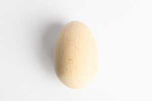 Vajíčko dřevěné malé 6 cm