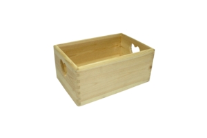 Dřevěná krabice organizér velká